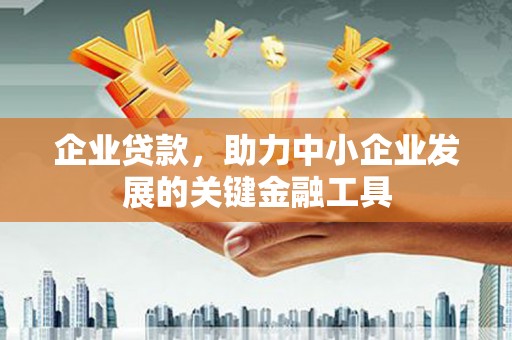 临湘企业贷款，助力中小企业发展的关键金融工具
