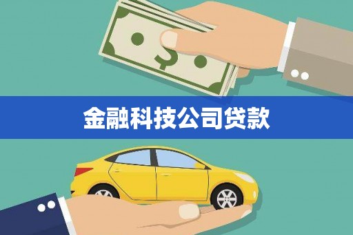 吉木萨尔金融科技公司贷款