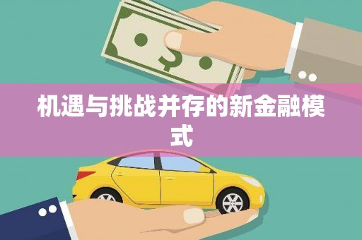 禹城机遇与挑战并存的新金融模式