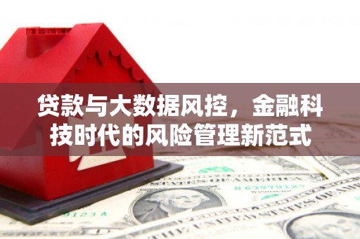 凌源贷款与大数据风控，金融科技时代的风险管理新范式