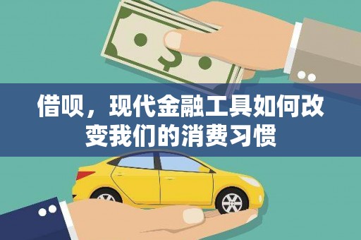 平阴借呗，现代金融工具如何改变我们的消费习惯