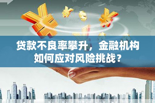 江都贷款不良率攀升，金融机构如何应对风险挑战？