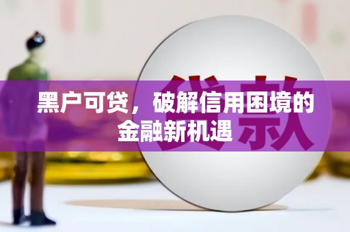 安化黑户可贷，破解信用困境的金融新机遇