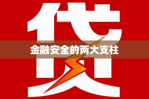 水富金融安全的两大支柱